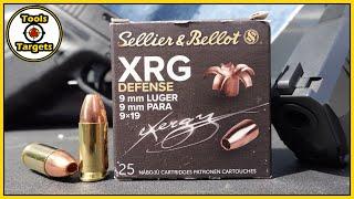 More Copper Goodness?...9MM Sellier & Bellot XRG Self-Defense AMMO Ballistic Gel Test!