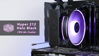 Cooler Master Hyper 212 Halo Black CPU Air Cooler Review - A New Hyper 212 for 2023!