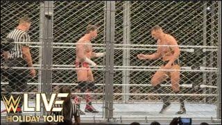 CM Punk vs Gunther Steel Cage Full Match - WWE Live Chicago Holiday Tour 12/29/2024