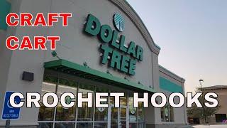 CRAFT CART * CROCHET HOOKS * DOLLAR TREE