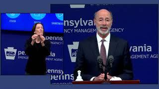 Pennsylvania Governor Tom Wolf details color-coded plan for reopening Pennsylvania