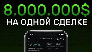 NOTCOIN будет стоить 1$? Сделка на Х100