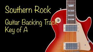 Southern Rock Guitar Backing Track, Key of A