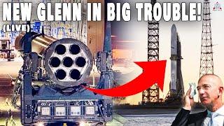 Blue Origin NEW Glenn is facing BIG TROUBLE with the 1st Launch! Elon Musk Laughs...