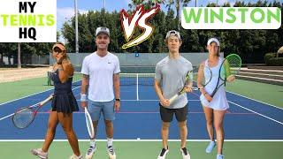 USTA 7.0 My Tennis HQ vs. 4.5 Winston | Mixed Doubles Set with Karue Sell (ATP #371), Lotti, Tiffany