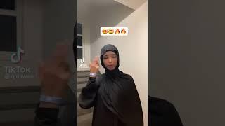 Cute Islamic lady dancing to UK Drill Music making men go crazy  #trending  #shortsfeed