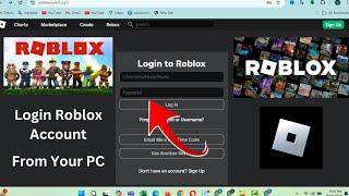 How to Login to Roblox Account PC. How to Quick Login Roblox