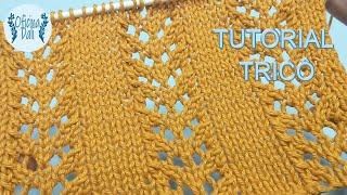 STEP BY STEP KNITTING STITCH Nº 108 – HOW TO MAKE AN EASY AND BEAUTIFUL KNITTING PATTERN
