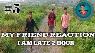 MY FRIEND REACTION || I AM 2 HOUR LATE || JH VLOG SHUBHAM ||#jharia #viral #vlogs