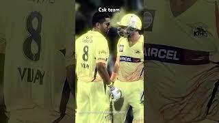 csk team #cricket #csk #shorts