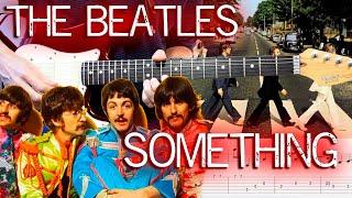 The Beatles - Something (Guitar Lesson With TAB & Score) 