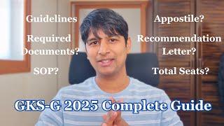 GKS Scholarship Graduate 2025 new guidelines | Indian in Korea