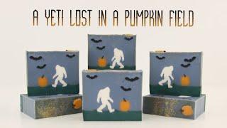 A Halloween Soap: A Yeti Lost in a Pumpkin Field