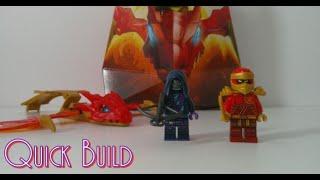 Quick Build Kai's Rising Dragon Strike | Lego Ninjago 71801