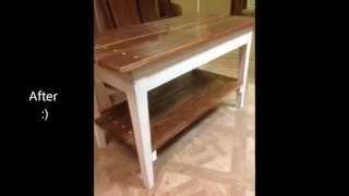 DIY Project  Make a coffee table with storage from a piano bench. Fun build all experience levels.