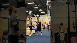 Тренировка брата и его сестренки. Часть 6 #чирлидинг #чирспорт #cheer #cheersport #cheersport