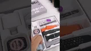 فقط پول وسایلشه پک اصلی ساعت P30 ده تا بند،  دوتا شارژر، کله شارژربند شمار #ساعتهوشمند #ساعت_هوشمند