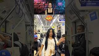 A Fashion Miracle in the Subway! A Real Transformation! #ootd #fashion