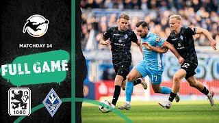 1860 München vs. Waldhof Mannheim | Full Game | 3rd Division 2024/25