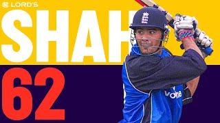 Maiden ODI Half-Century   | Owais Shah Hits 62 at Lord's | England v Pakistan 2001