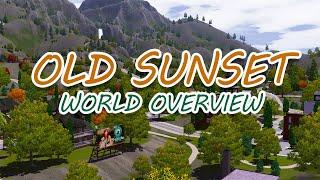 NEW CUSTOM WORLD! Old Sunset The Sims 3 World Overview