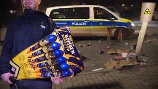 F3 Rakete + Polizei ‍️ Selfmade Whistle Rocket  ESKALATION an SILVESTER in BERLIN  [Teil 3]