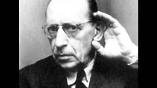 Alexey Zuev plays Stravinsky's Sonata (1924)