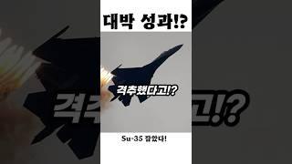 또 잡혔다! 우크라이나, 러시아 Su-35 격추 선언!?