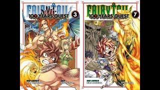 Fairy Tail: 100 Years Quest Manga Volume 3 and Volume 7 Chapters with original music.