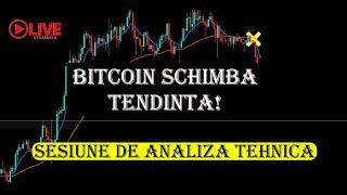 BITCOIN SCHIMBA TENDINTA! DAR MAI INTAI UN PULLBACK! #bitcoin #trading #criptomonede #blockchain