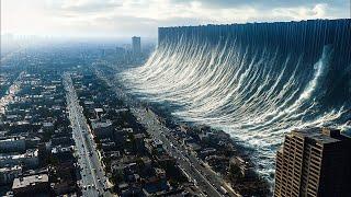 In 2032, 1 Billion Ft Tsunami Submerges Earth in 20 Minutes Triggering End of Humanity