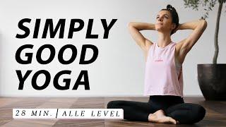 Yoga für den ganzen Körper | Simple Übungen, große Wirkung | SIMPLY GOOD YOGA 28 Min.