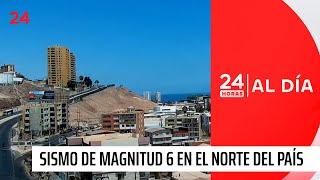 Sismo de mediana intensidad se percibe en al menos tres regiones del norte | 24 Horas TVN Chile