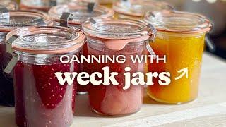 Tips for canning with Weck jars