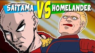 Saitama VS Homelander [Fan Animation]