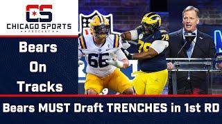 Bears MUST Draft the Trenches in Round 1! | Chicago Bears Draft Breakdown