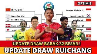 UPDATE DRAWING RUICHANG CHINA MASTERS 2025 #ruichangmasters2025