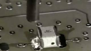 Chip Cap Installation using Hot Air/Solder Paste