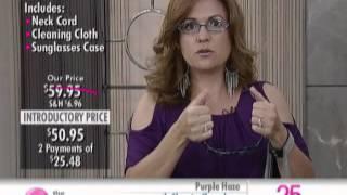 Jonathan Paul Element Fitovers Sunglasses with with PolarVue Lenses and Swarovski Elements at The...