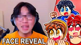 Kory Crew Reacts to My FACE REVEAL...