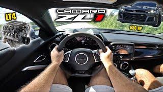 Drive it like you stole it: Camaro ZL1 POV Drive - CAMARO ZL1 HARD PULLS & SUPERCHARGER WHINE!