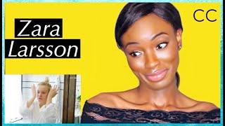 Chemist Reacts to ZARA LARSSON skincare routine  April Basi