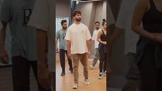 We could watch #ShahidKapoor practice his killer moves all day ️‍ #TeriBaatonMeinAisaUljhaJiya