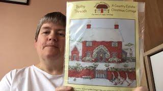 Opening a bothy thread’s cross stitch kit