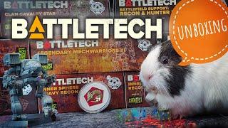 Battletech Mercenaries Kickstarter Unboxing XXL deutsch