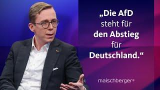 Worin unterscheiden sich CDU und AfD? Beatrix von Storch & Philipp Amthor diskutieren | maischberger