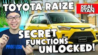 QUICK TIPS TO MAXIMIZE YOUR TOYOTA RAIZE FUNCTIONS