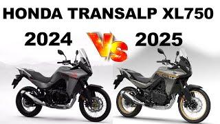 Honda XL750 Transalp 2025 VS 2024