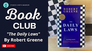 The Daily Laws By Robert Greene - Studio G Book Club