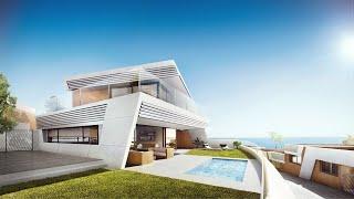 UNIQUE MODERN TOWNHOUSES WITH SEA VIEWS ON MARBELLA GOLF COURSE | HANSSON & HERTZELL